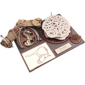 DAVINCI´S DRAWMATON THE SLAYER ,KIT DE MONTAJE BRAZO QUE DIBUJA