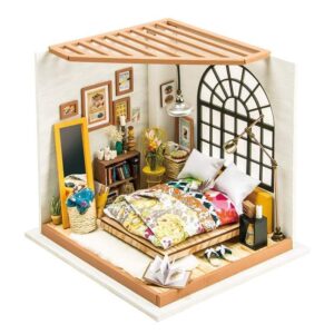 ALICE´S DREAMY BEDROOM HABITACION EN MINIATURA DIY ROLIFE