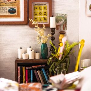 ALICE´S DREAMY BEDROOM HABITACION EN MINIATURA DIY ROLIFE