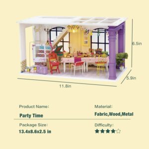 PARTY TIME ROLIFE HABITACION EN MINIATURA DIY