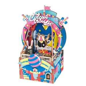 KIT CAJA DE MÚSICA MADERA DIY AMUSEMENT PARK