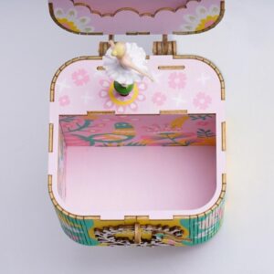 KIT CAJA DE MÚSICA MADERA DIY DANCING BALLERINA