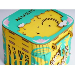 KIT CAJA DE MÚSICA MADERA DIY DANCING BALLERINA