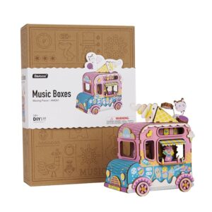 KIT CAJA DE MÚSICA MADERA DIY MOVING FLAVOR