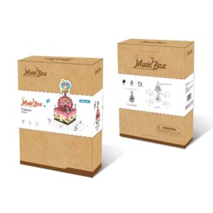 KIT CAJA DE MÚSICA MADERA DIY PRINCESS