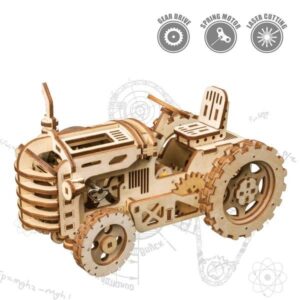 ROBOTIME MAQUETA MECÁNICA DE MADERA TRACTOR