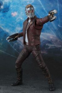 FIGURA STAR-LORD CON EXPLOSION GUARDIANES DE LA GALAXIA