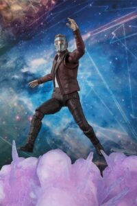 FIGURA STAR-LORD CON EXPLOSION GUARDIANES DE LA GALAXIA