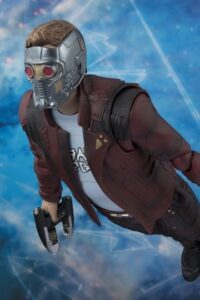 FIGURA STAR-LORD CON EXPLOSION GUARDIANES DE LA GALAXIA
