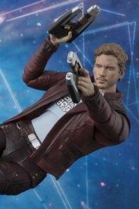 FIGURA STAR-LORD CON EXPLOSION GUARDIANES DE LA GALAXIA