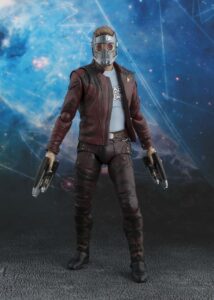 FIGURA STAR-LORD CON EXPLOSION GUARDIANES DE LA GALAXIA