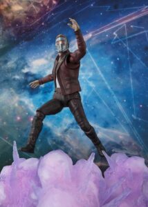 FIGURA STAR-LORD CON EXPLOSION GUARDIANES DE LA GALAXIA