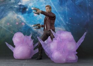 FIGURA STAR-LORD CON EXPLOSION GUARDIANES DE LA GALAXIA