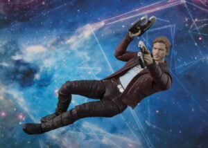 FIGURA STAR-LORD CON EXPLOSION GUARDIANES DE LA GALAXIA