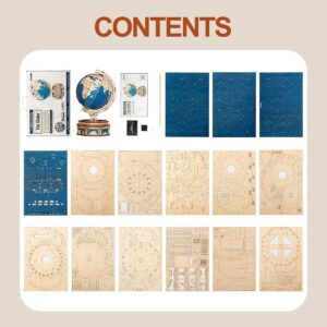 THE GLOBE RKR KIT MADERA DIY ROBOTIME