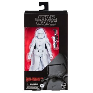 FIGURA ARTICULADA FIRST ORDER ELITE SNOWTROOPER BLACK SERIES STAR WARS