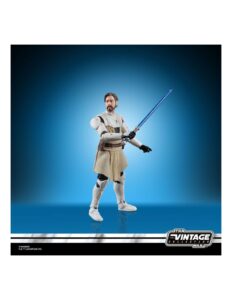 FIGURA ARTICULADA OBI WAN KENOBI CLONE WARS VINTAGE COLLECTION STAR WARS