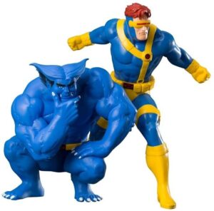PACK DE 2 FIGURAS X-MEN CÍCLOPE Y BESTIA ARTFX KOTOBUKIYA