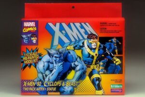 PACK DE 2 FIGURAS X-MEN CÍCLOPE Y BESTIA ARTFX KOTOBUKIYA