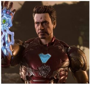 FIGURA ARTICULADA SH FIGUARTS IRON MAN MK85 I AM IRON MAN EDITION