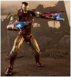 FIGURA ARTICULADA SH FIGUARTS IRON MAN MK85 I AM IRON MAN EDITION
