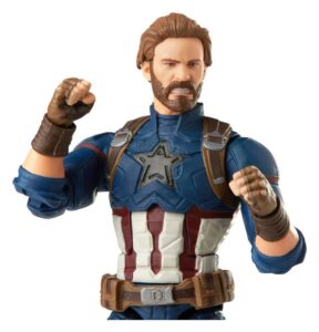 Figura de acción Captain America - Hasbro Marvel Legends Series