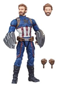 Figura de acción Captain America - Hasbro Marvel Legends Series