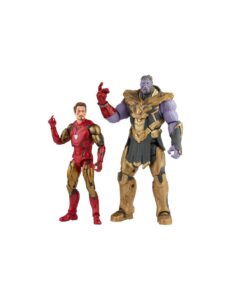 Pack Figura de acción Iron Man Mark 3 y Thanos- Hasbro Marvel Legends Series