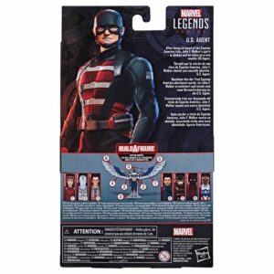Figura de acción U.S. Agent - The Falcon & The Winter Soldier- Hasbro Marvel Legends Series