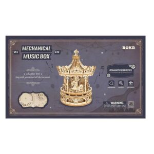 ROMANTIC CAROUSEL MUSIC BOX AMK62 ROBOTIME