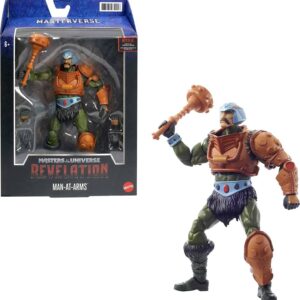 FIGURA DE ACCIÓN MAN - AT- ARMS MASTERS OF THE UNIVERSE REVELATION