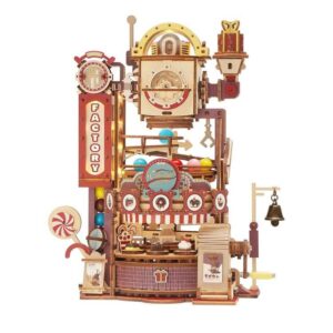 CHOCOLATE FACTORY MARBLE RUN 3D ROBOTIME