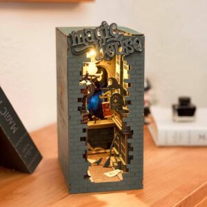 MAGIC HOUSE SUJETALIBROS DIY RINCON MINIATURA ROLIFE