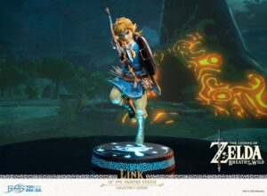 ESTATUA LINK ZELDA BREATH OF THE WILD EDICIÓN COLECCIONISTA