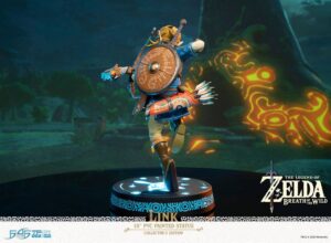 ESTATUA LINK ZELDA BREATH OF THE WILD EDICIÓN COLECCIONISTA