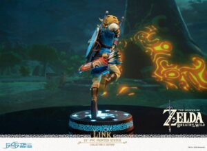 ESTATUA LINK ZELDA BREATH OF THE WILD EDICIÓN COLECCIONISTA