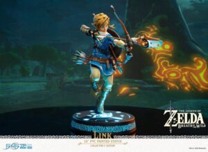 ESTATUA LINK ZELDA BREATH OF THE WILD EDICIÓN COLECCIONISTA
