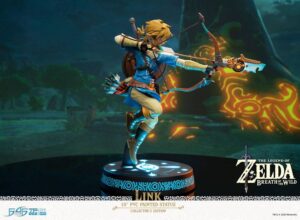 ESTATUA LINK ZELDA BREATH OF THE WILD EDICIÓN COLECCIONISTA