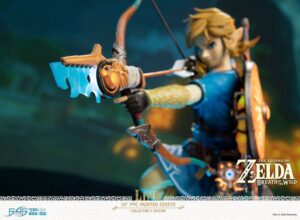 ESTATUA LINK ZELDA BREATH OF THE WILD EDICIÓN COLECCIONISTA