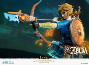 ESTATUA LINK ZELDA BREATH OF THE WILD EDICIÓN COLECCIONISTA