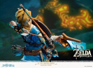 ESTATUA LINK ZELDA BREATH OF THE WILD EDICIÓN COLECCIONISTA