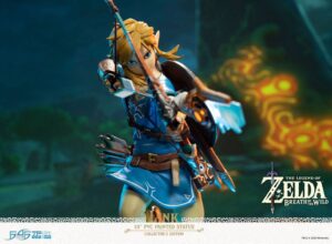 ESTATUA LINK ZELDA BREATH OF THE WILD EDICIÓN COLECCIONISTA