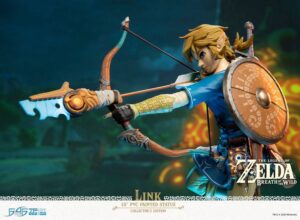 ESTATUA LINK ZELDA BREATH OF THE WILD EDICIÓN COLECCIONISTA