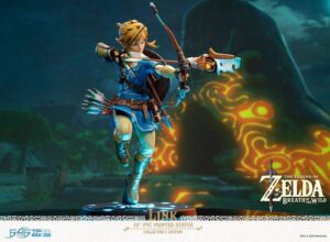 ESTATUA LINK ZELDA BREATH OF THE WILD EDICIÓN COLECCIONISTA