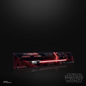 SABLE LASER DARTH VADER BLACK SERIES FX FORCE