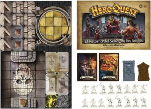 HEROQUEST EXPANSION DEL JUEGO, EL RETORNO DEL SEÑOR DE LOS BRUJOS