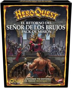 HEROQUEST EXPANSION DEL JUEGO, EL RETORNO DEL SEÑOR DE LOS BRUJOS