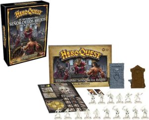 HEROQUEST EXPANSION DEL JUEGO, EL RETORNO DEL SEÑOR DE LOS BRUJOS