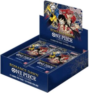 ONE PIECE TCG BOOSTER BOOST CAJA 24 SOBRES ROMANCE DAWN(OP01)