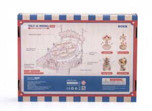 TILT A WHILR MAQUETA MADERA ELECTRÓNICA 3D ROBOTIME